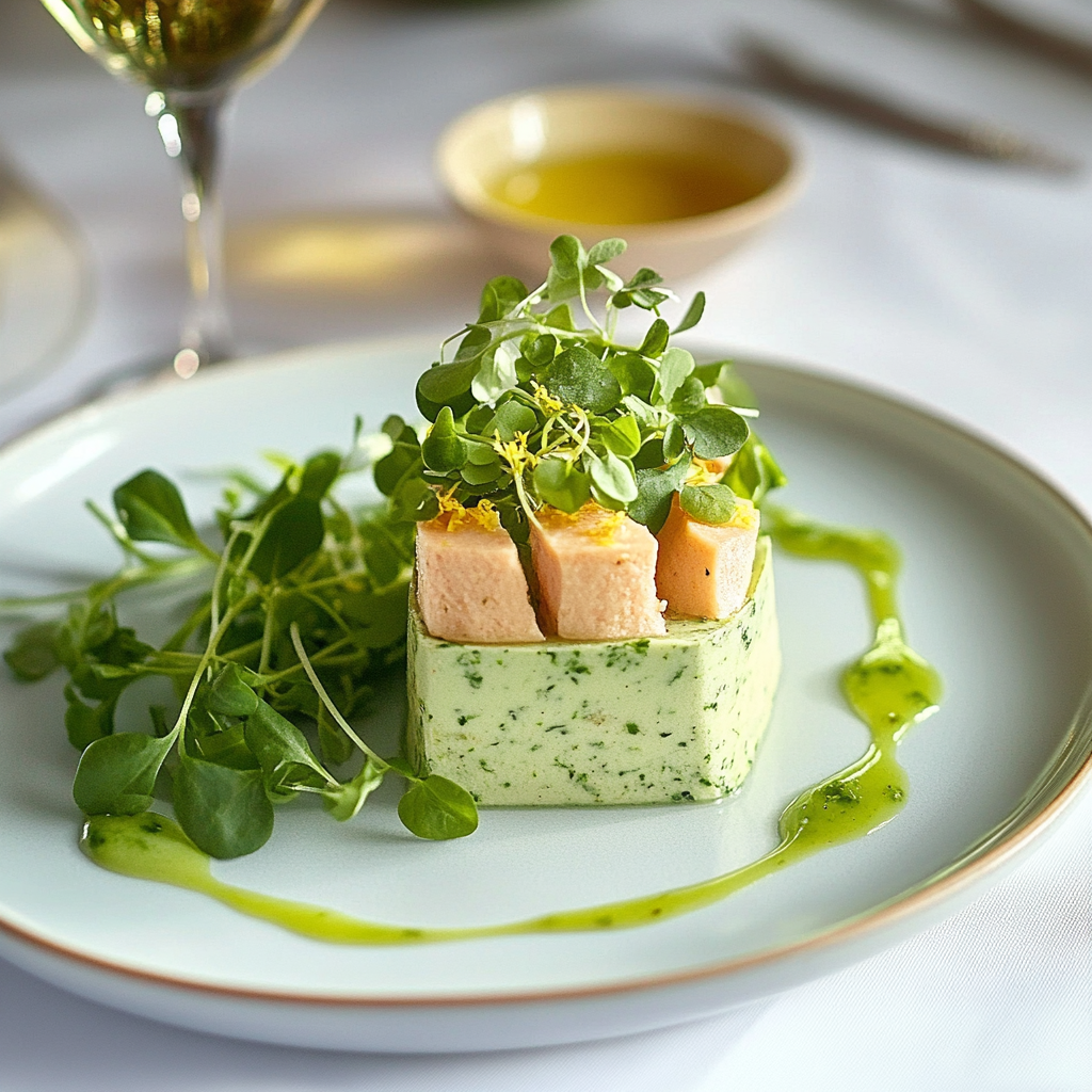 Wasserkresse- und Räucherlachs-Mousse: Ein Fest für den Gaumen!