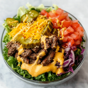 Big Mac Salat Bowl