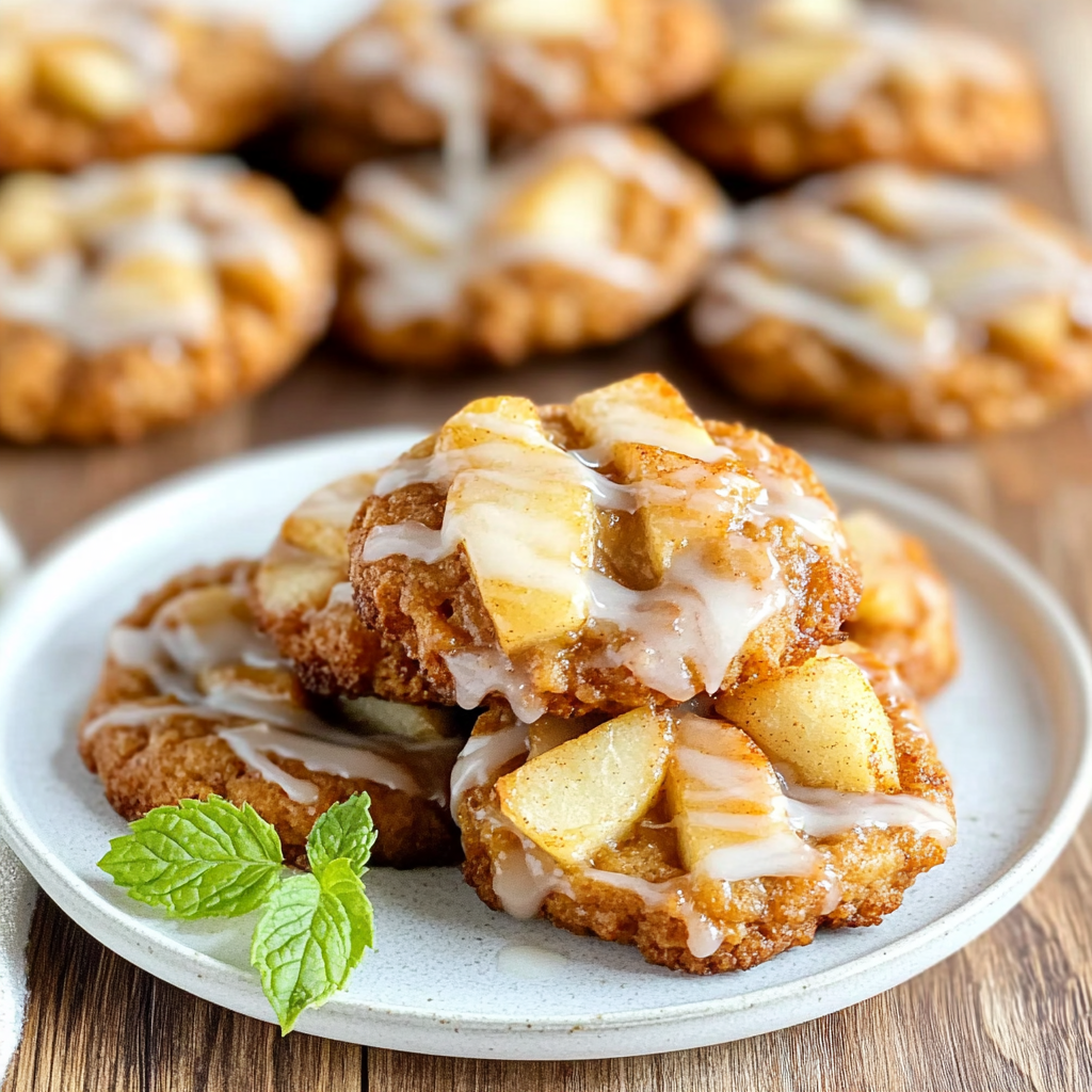 Keto Apfel-Donut-Plätzchen: Süßes Low-Carb Vergnügen!