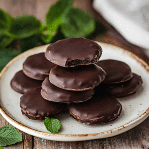 Keto Dünne Minzplätzchen