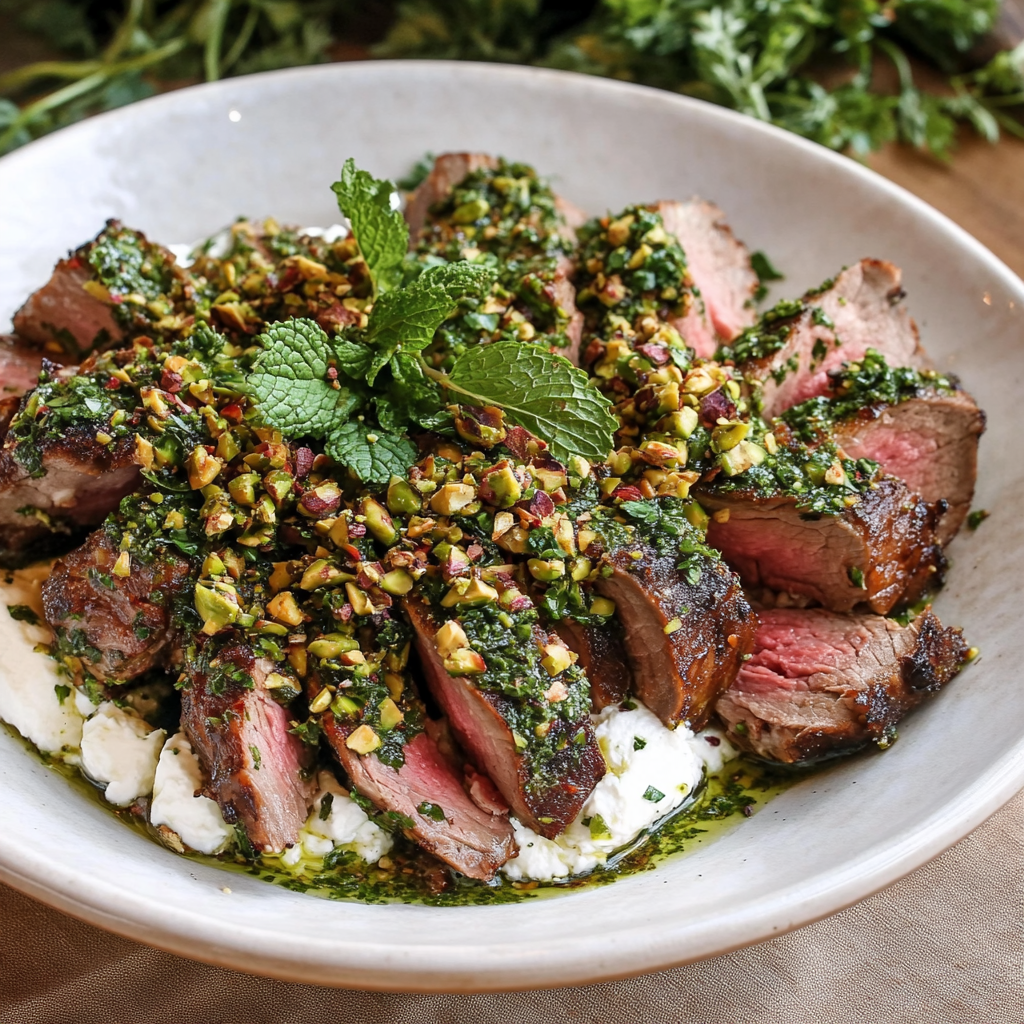 Lamm-Schulter mit Minz-Gremolata entdecken und genießen!