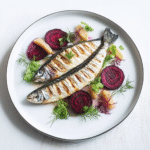 Räuchermakrelen-Horseradisch-Rote-Bete-Dill-Platte