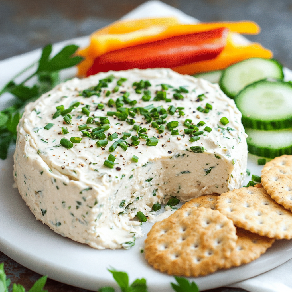 Veganer Cashew Boursin Käse – Cremig und unwiderstehlich!