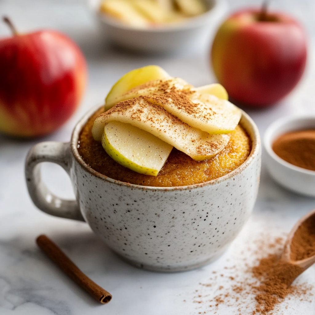 Apfel-Mug-Cake: Ein schneller Genuss für jeden Tag!