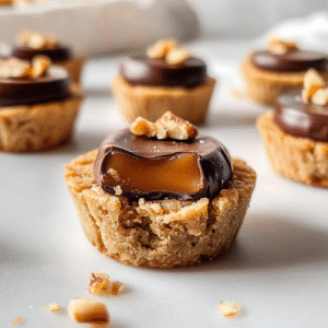 Gesunde Twix-Keksschalen