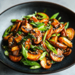 Keto Gochujang-Pilze