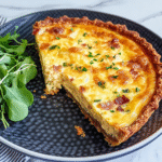 Keto-Quiche Lorraine mit Gruyère