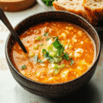 Knoblauch-Suppe auf Spanische Art