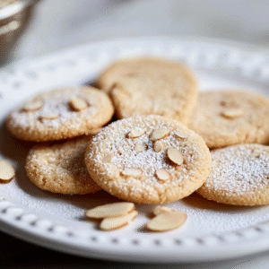 Tahini-Shortbread-Mandelkekse