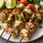 Tequila-Limetten-Hähnchenspieße