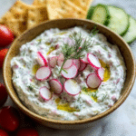 Zesty Radieschen-Tzatziki