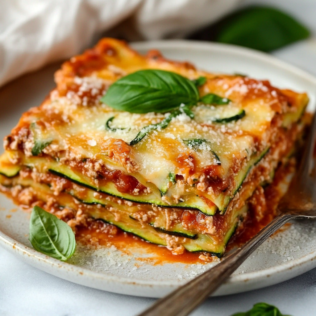 Zucchini-Nudel-Keto-Lasagne: Ein köstliches Low-Carb-Gericht!