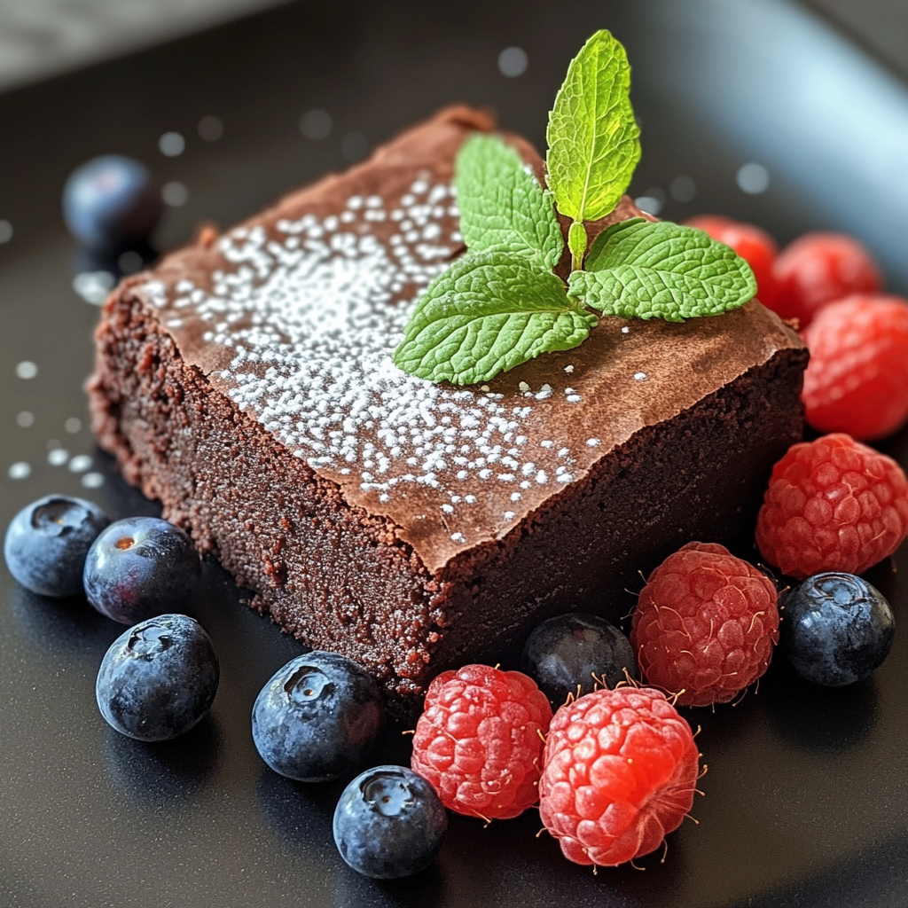 1-Minuten-Keto-Brownie (Ohne Eier!) ist ein Genuss!