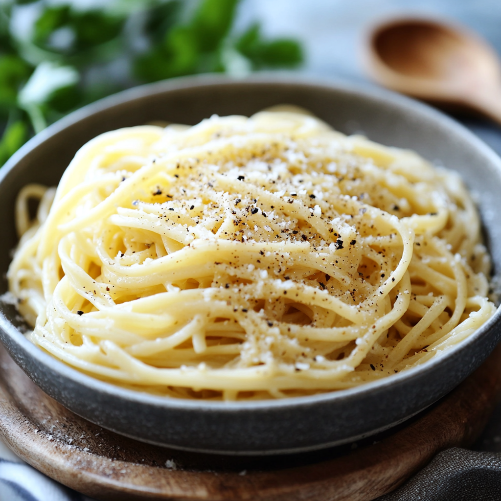 Cacio e Pepe Eiernudel-Schalen zum Verlieben kochen! 5 Cacio e Pepe Eiernudel-Schalen