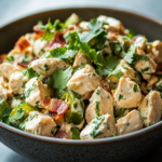 Jalapeño-Popper-Keto-Hühnchensalat