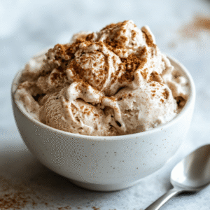 Keto-Churro-Eiscreme