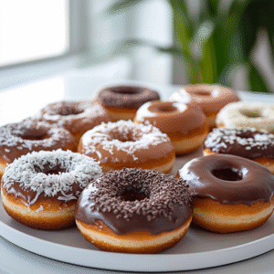 Keto-Donuts – Leckere Low-Carb-Kokosmehl-Donuts