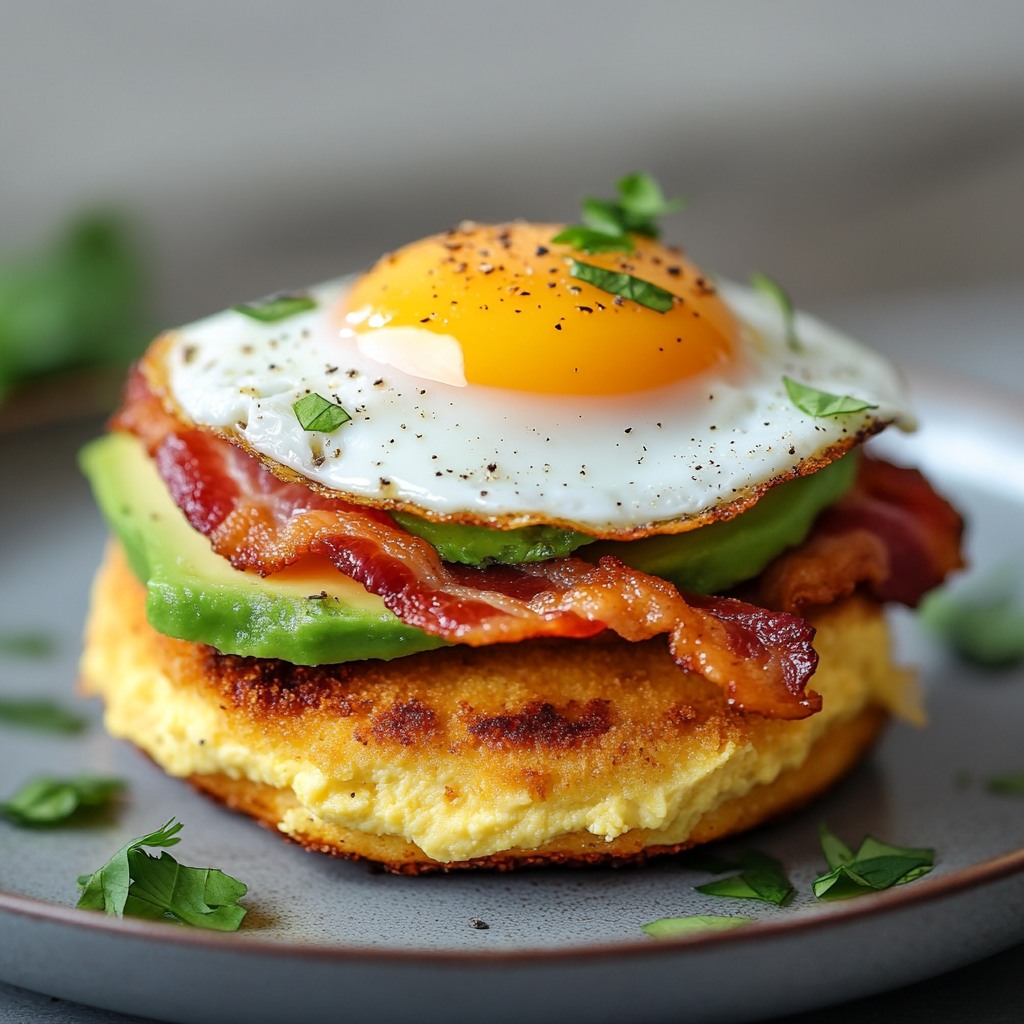 Keto Frühstücksbrötchen für einen köstlichen Morgen!