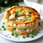 Keto Hähnchen-Pie