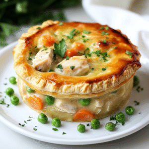Keto Hähnchen-Pie