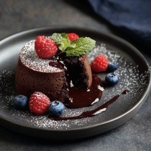 Keto Lava Kuchen