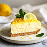 Keto No-Bake Zitronen-Käsekuchen