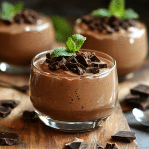 Keto Quark-Schokoladenmousse