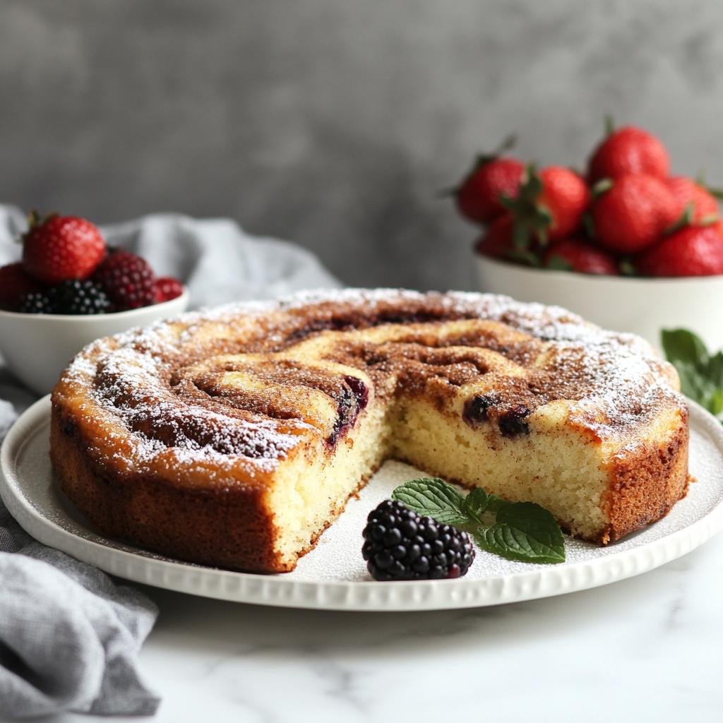 Keto Sauerrahm-Kaffeekuchen: Ein himmlischer Genuss!