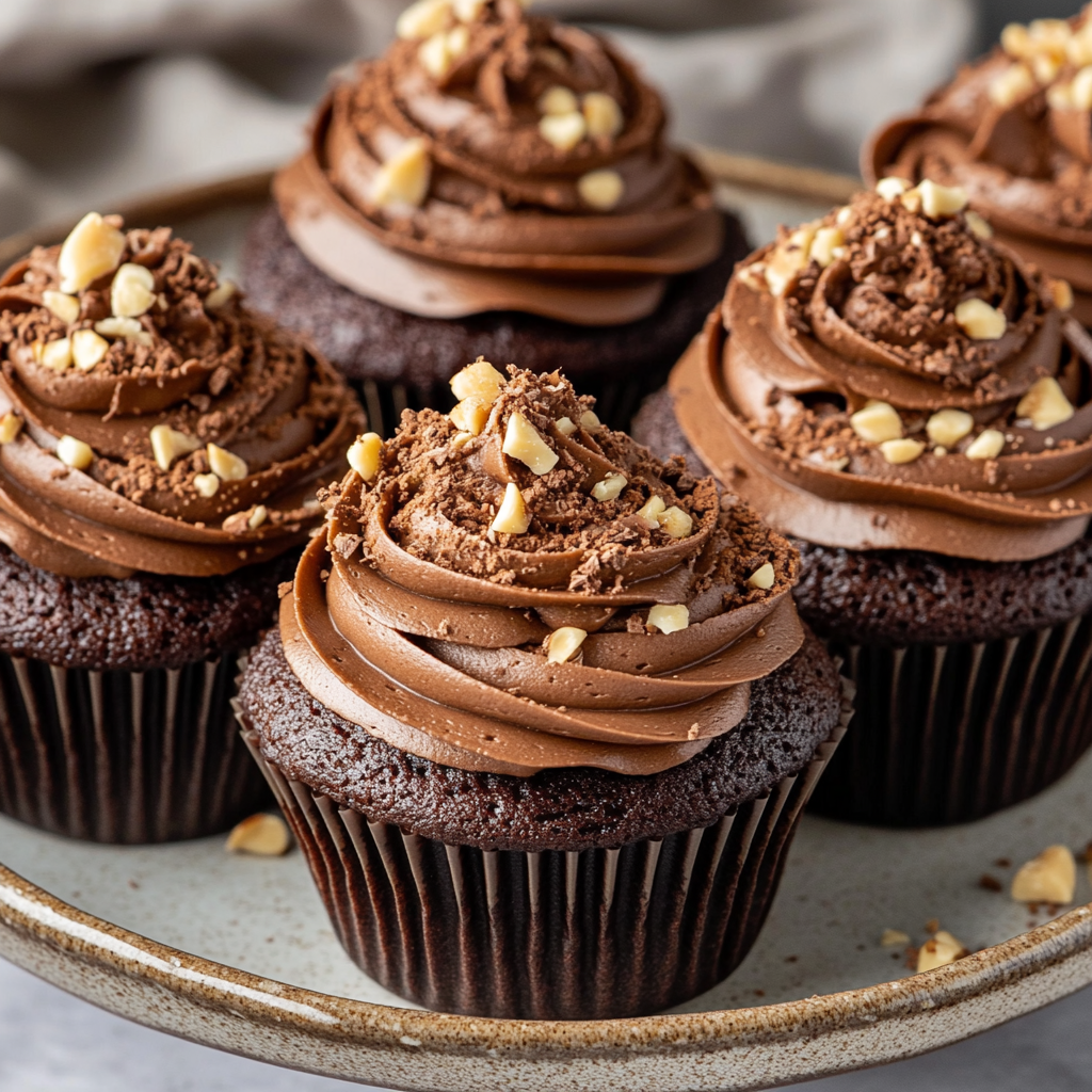 Keto Schokoladen-Cupcakes aus der Heißluftfritteuse, die überraschen!