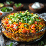 Current image: Keto Taco Auflauf