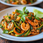Keto Thai Betrunkene Nudeln