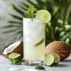 Kokos-Limetten-Cooler