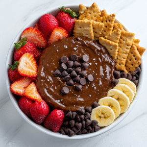 Kollagen-Infused Brownie Batter Dip