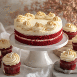 Low-Carb Rote Samt Torte