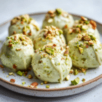 Pistazien-Tahini-Halva-Fettbomben