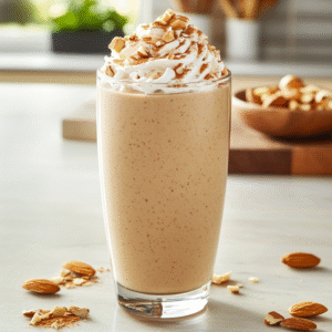 Zimt-Almondbutter-Smoothie